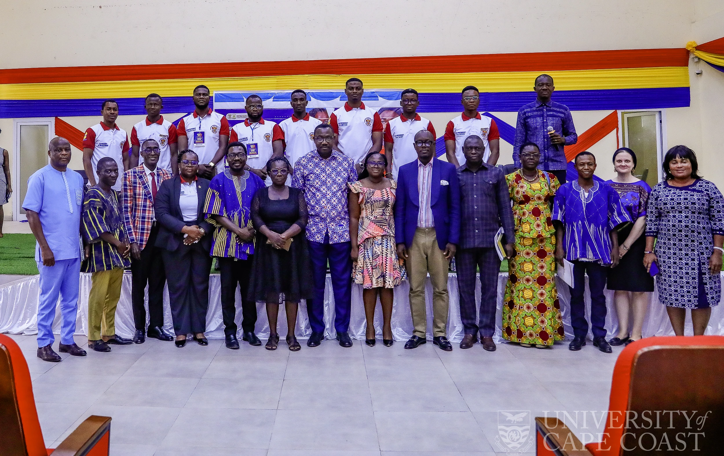 Facilitators and participants after the programme