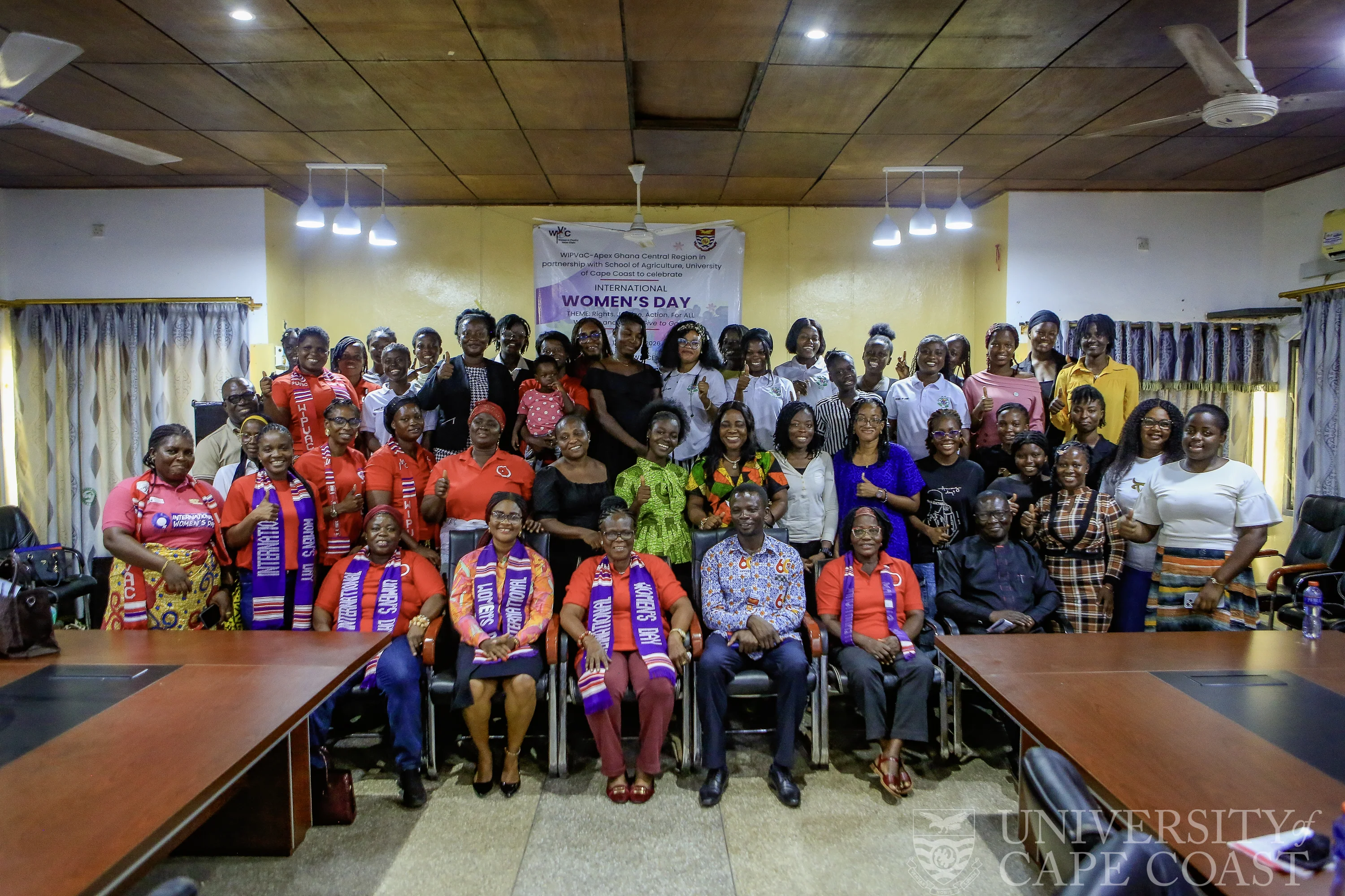 Facilitators and participants after the programme
