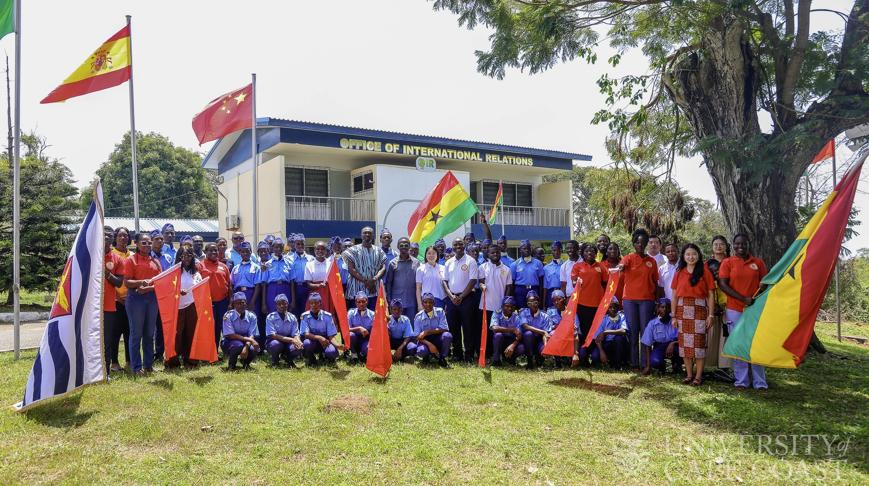 Facilitators and participants after the programme